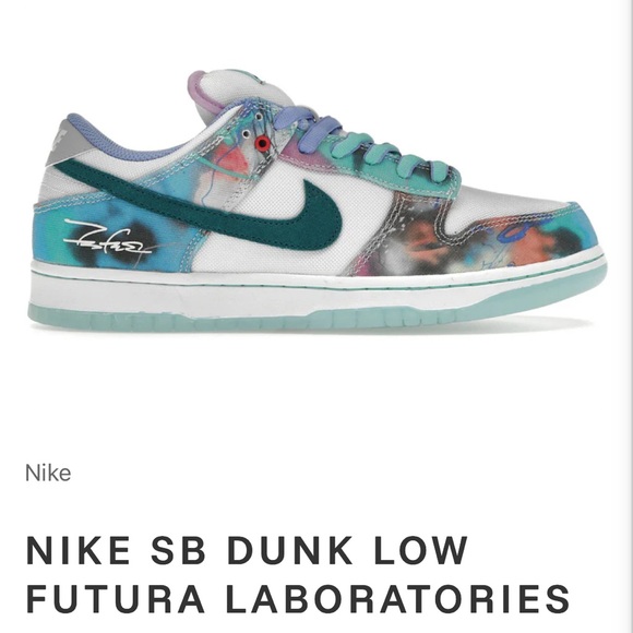 Nike x Futura Laboratories SB Dunk Low Sneakers